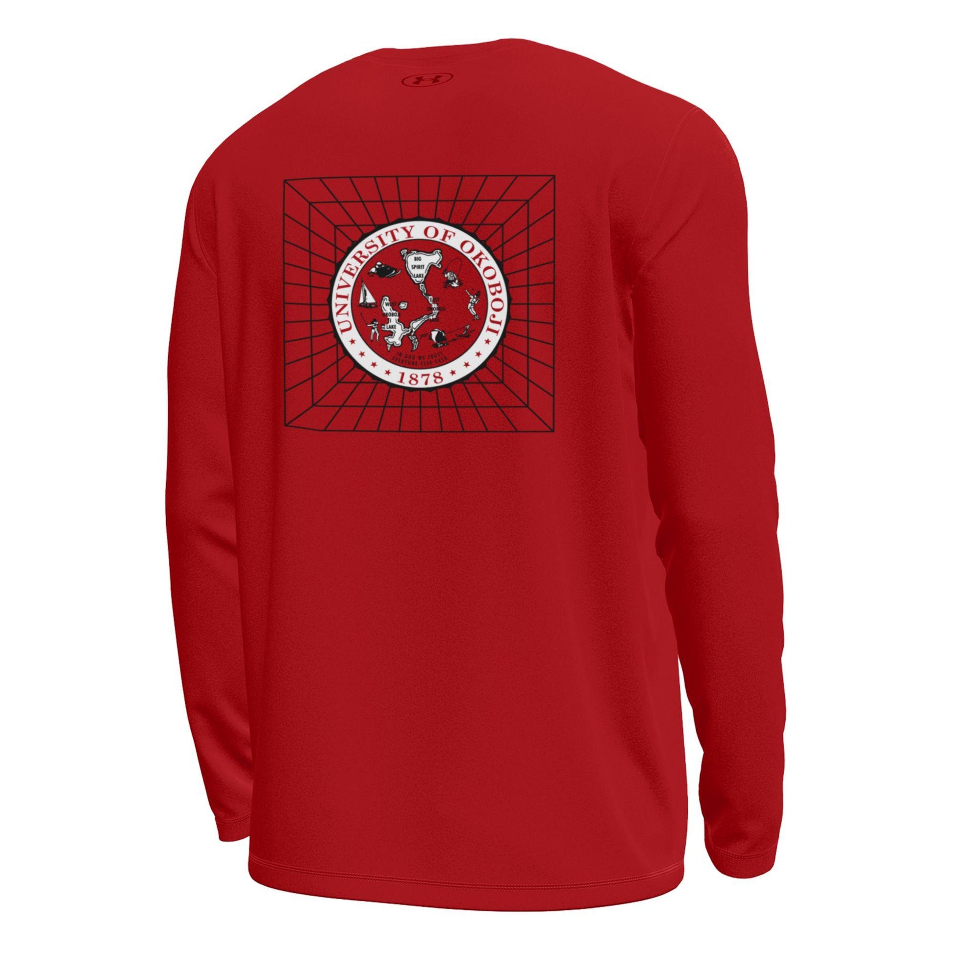 Okoboji Tech™ Stretch Long Sleeve Tee - Red