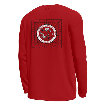 Okoboji Tech™ Stretch Long Sleeve Tee - Red