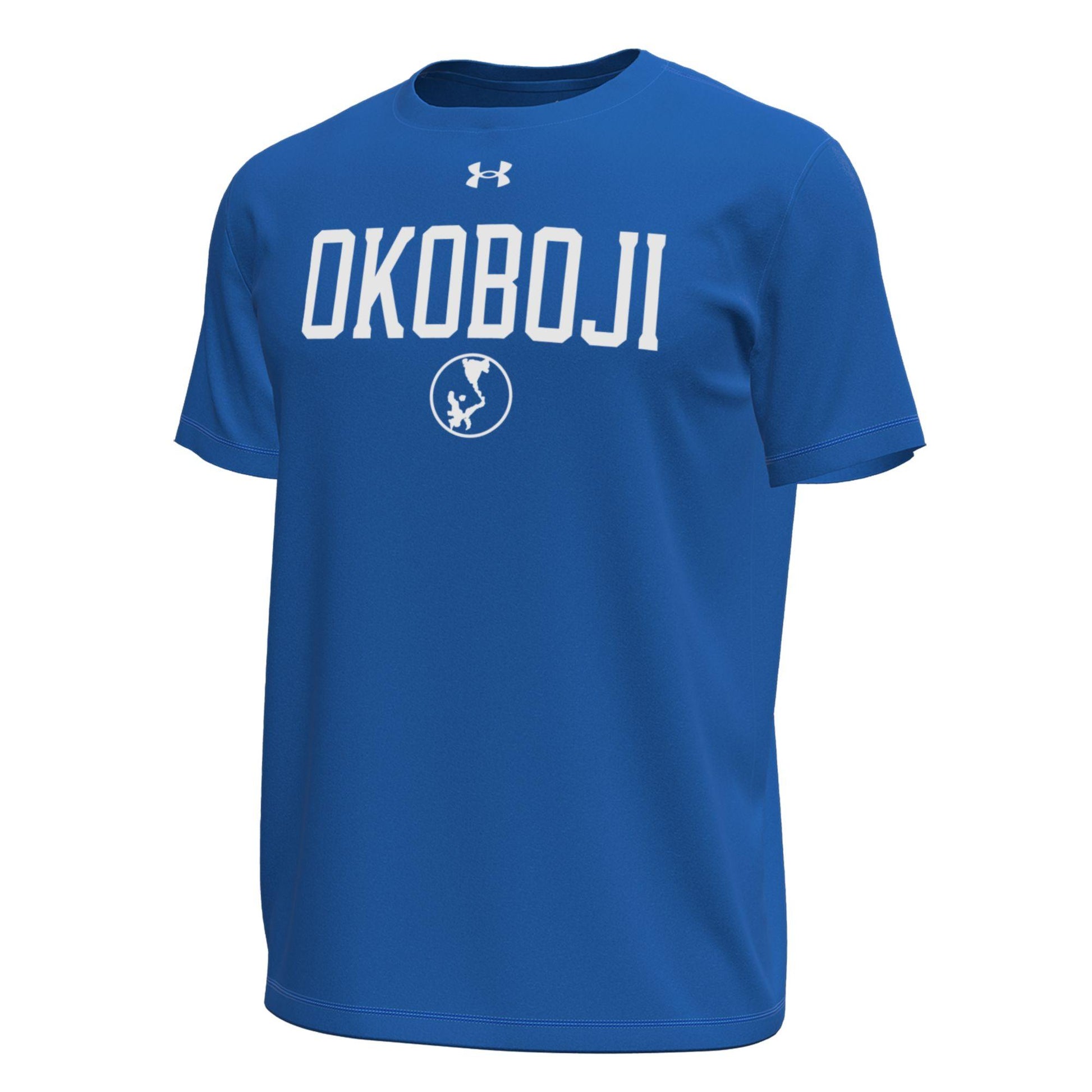 Okoboji Under Armour Tee - Blue