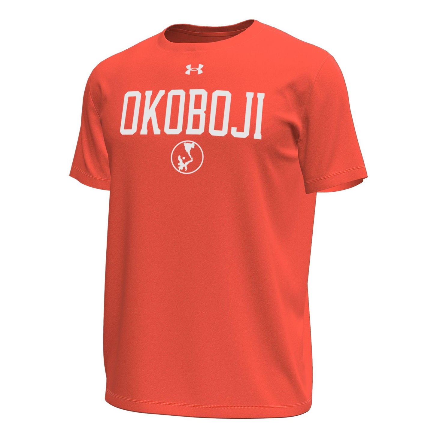 Okoboji Under Armour Tee - Orange