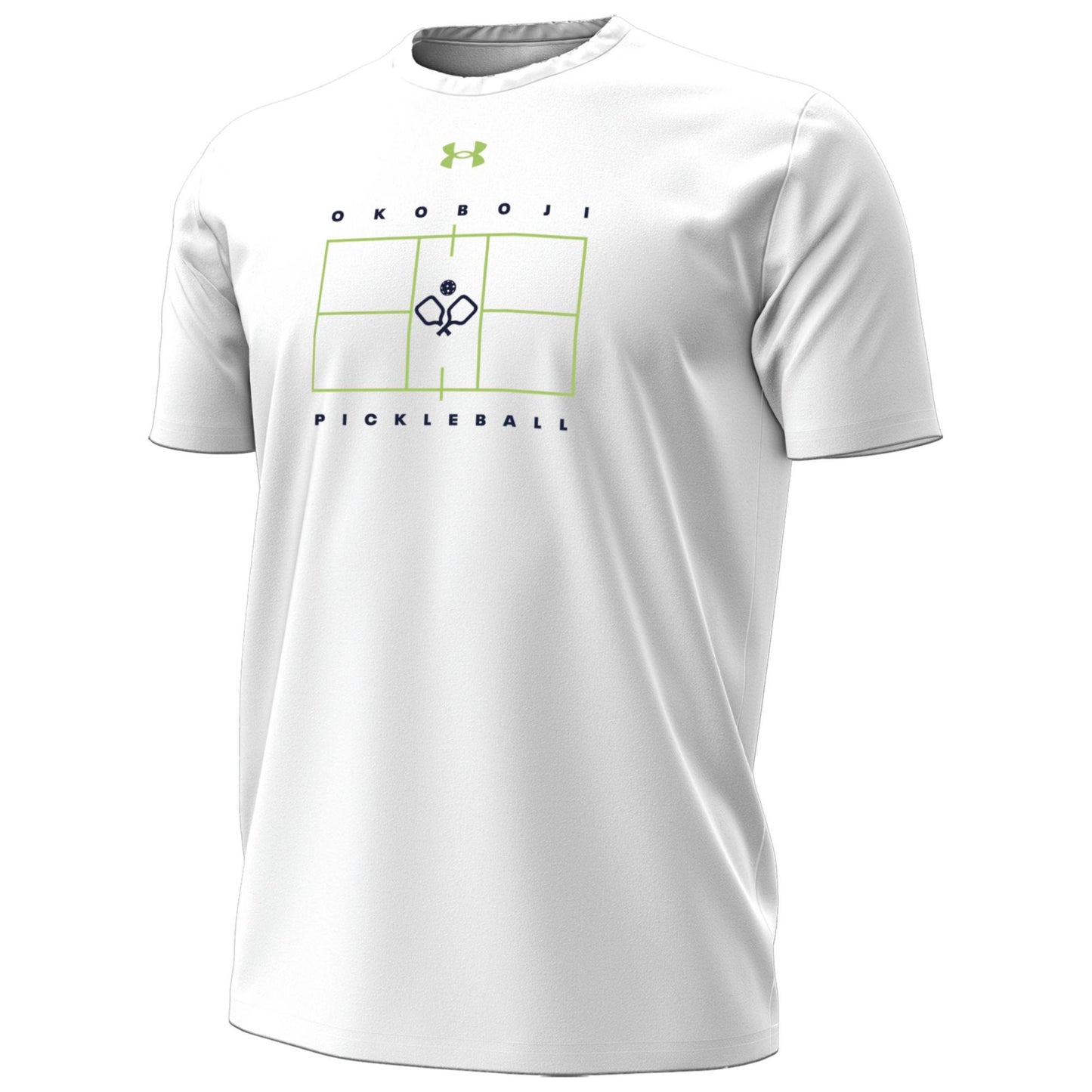 Under Armour Pickleball Tee - White