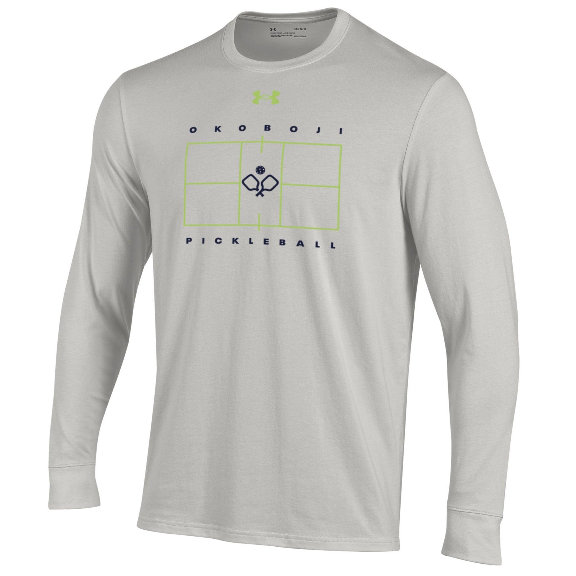 Under Armour Pickleball Long Sleeve Tee - Silver Grey