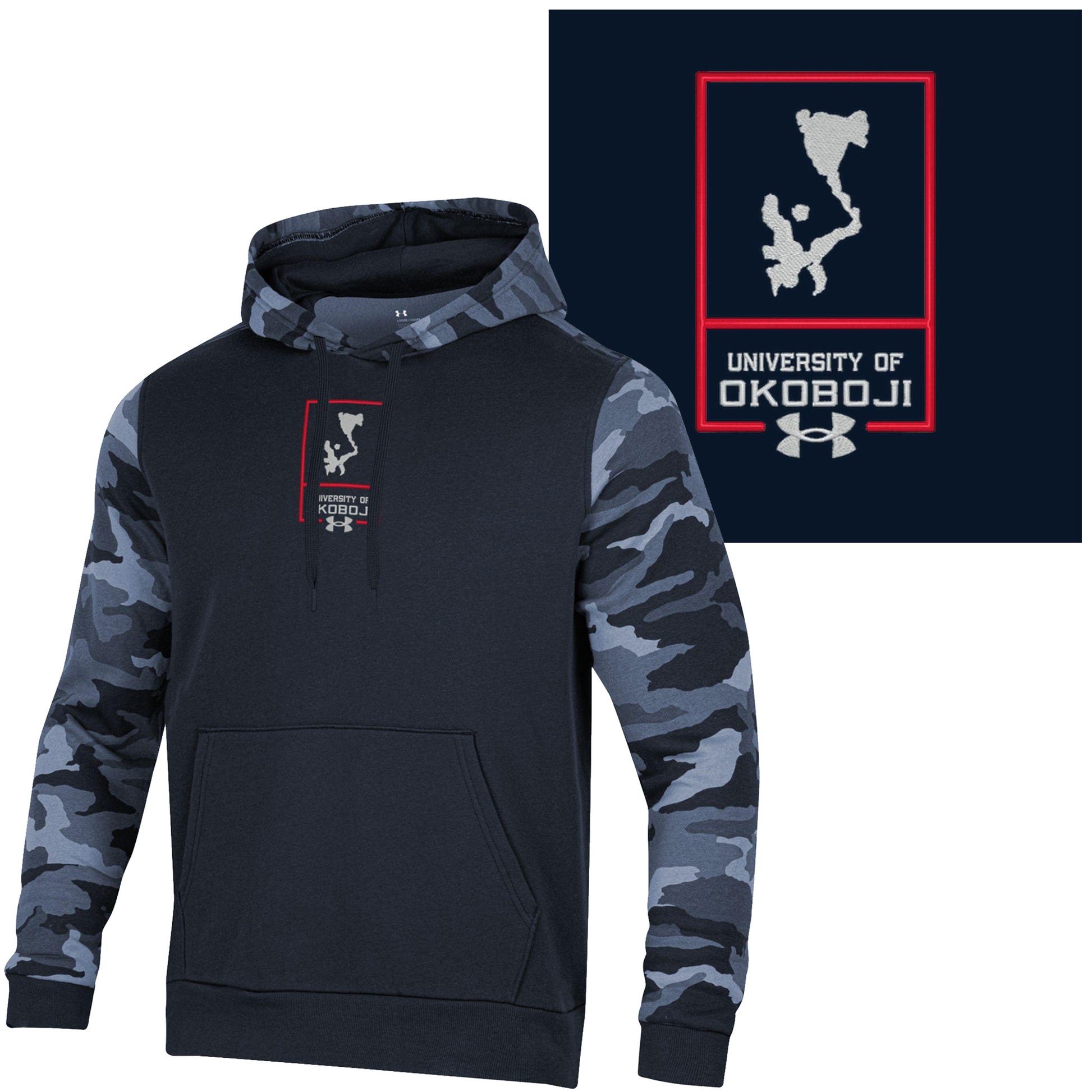 University of Okoboji Rival Fleece Blocked Hoodie