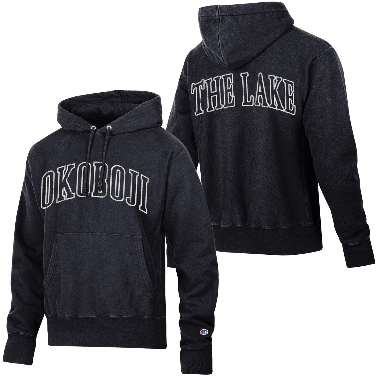 Okoboji THE LAKE GARMENT DYED HOOD