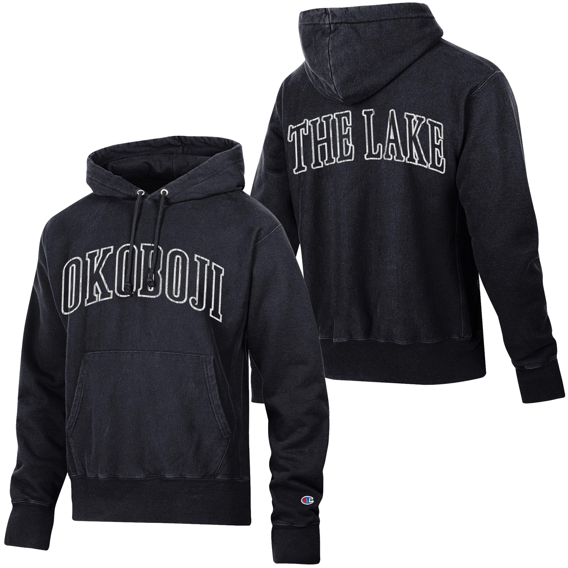 Okoboji THE LAKE GARMENT DYED HOOD