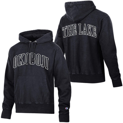 Okoboji THE LAKE GARMENT DYED HOOD