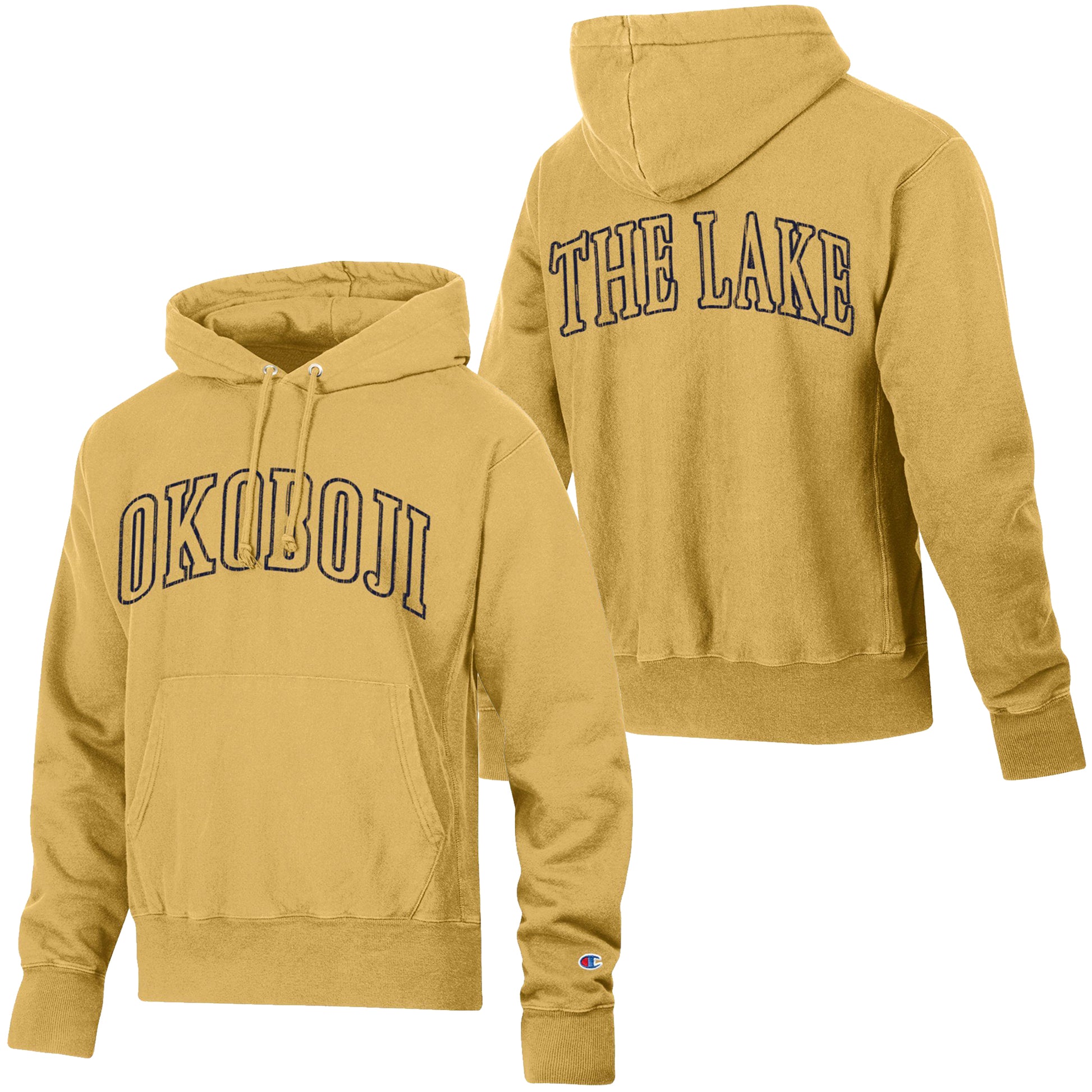 Okoboji THE LAKE GARMENT DYED HOOD