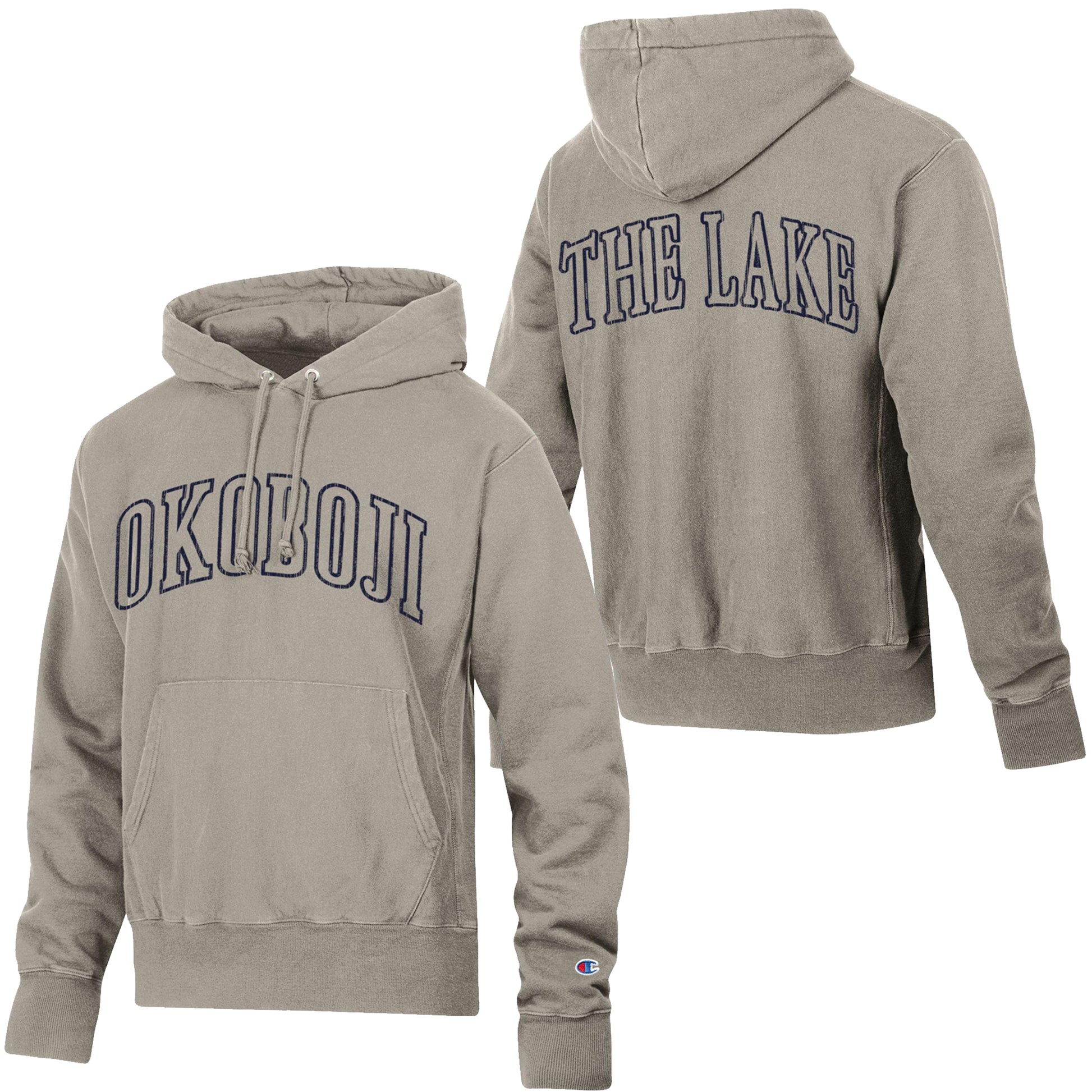 Okoboji THE LAKE GARMENT DYED HOOD