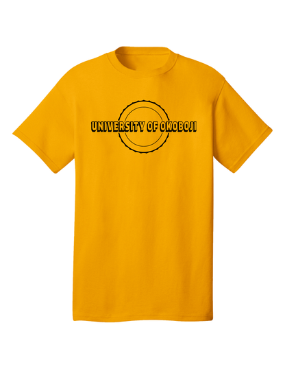1 University of Okoboji Tee - Gold