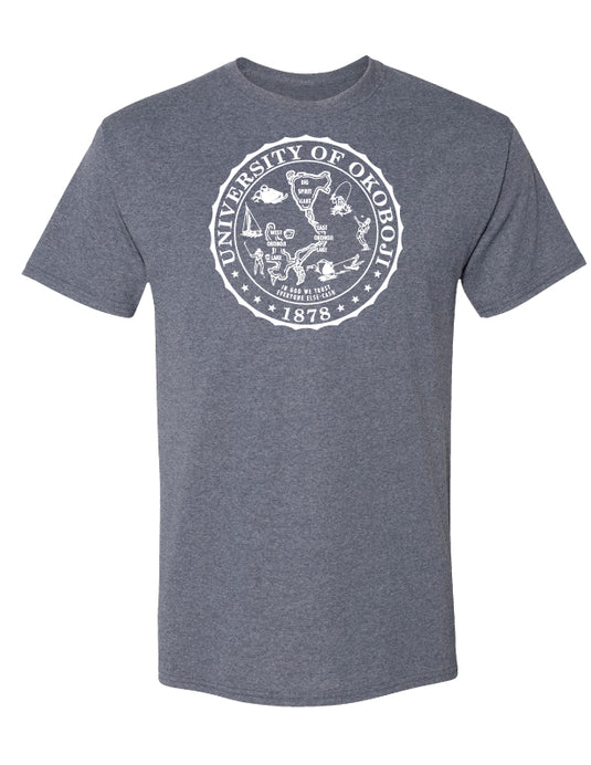 University of Okoboji Solo Crest Tee