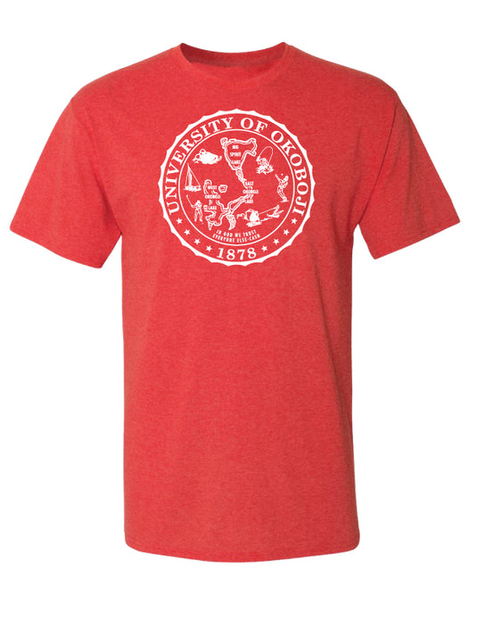 University of Okoboji Solo Crest Tee