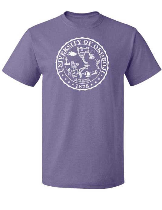 University of Okoboji Solo Crest Tee