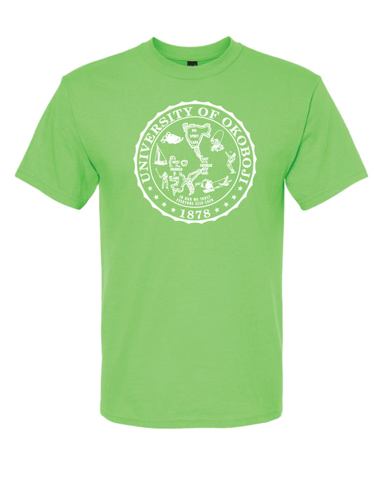 University of Okoboji Solo Crest Tee