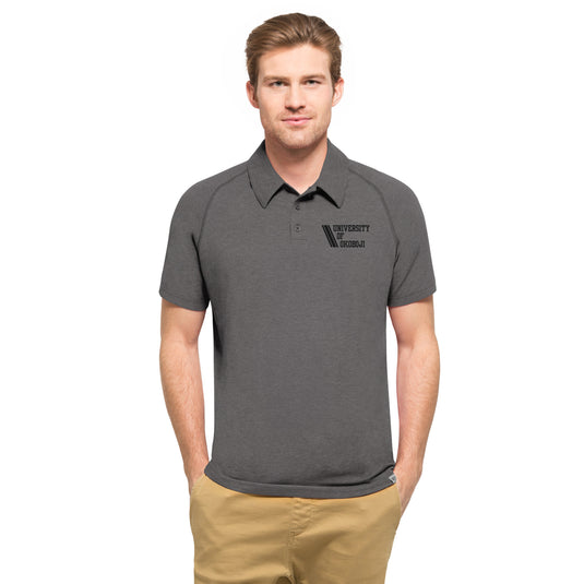 '47 Forward Shift Grey U of O Men's Polo