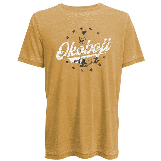 Faded Gold Okoboji Tee
