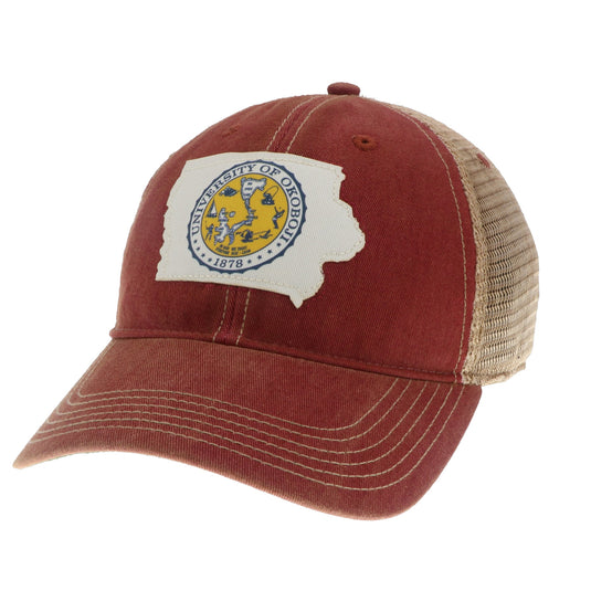 University of Okoboji The Iowa Territory Trucker Hat - Red
