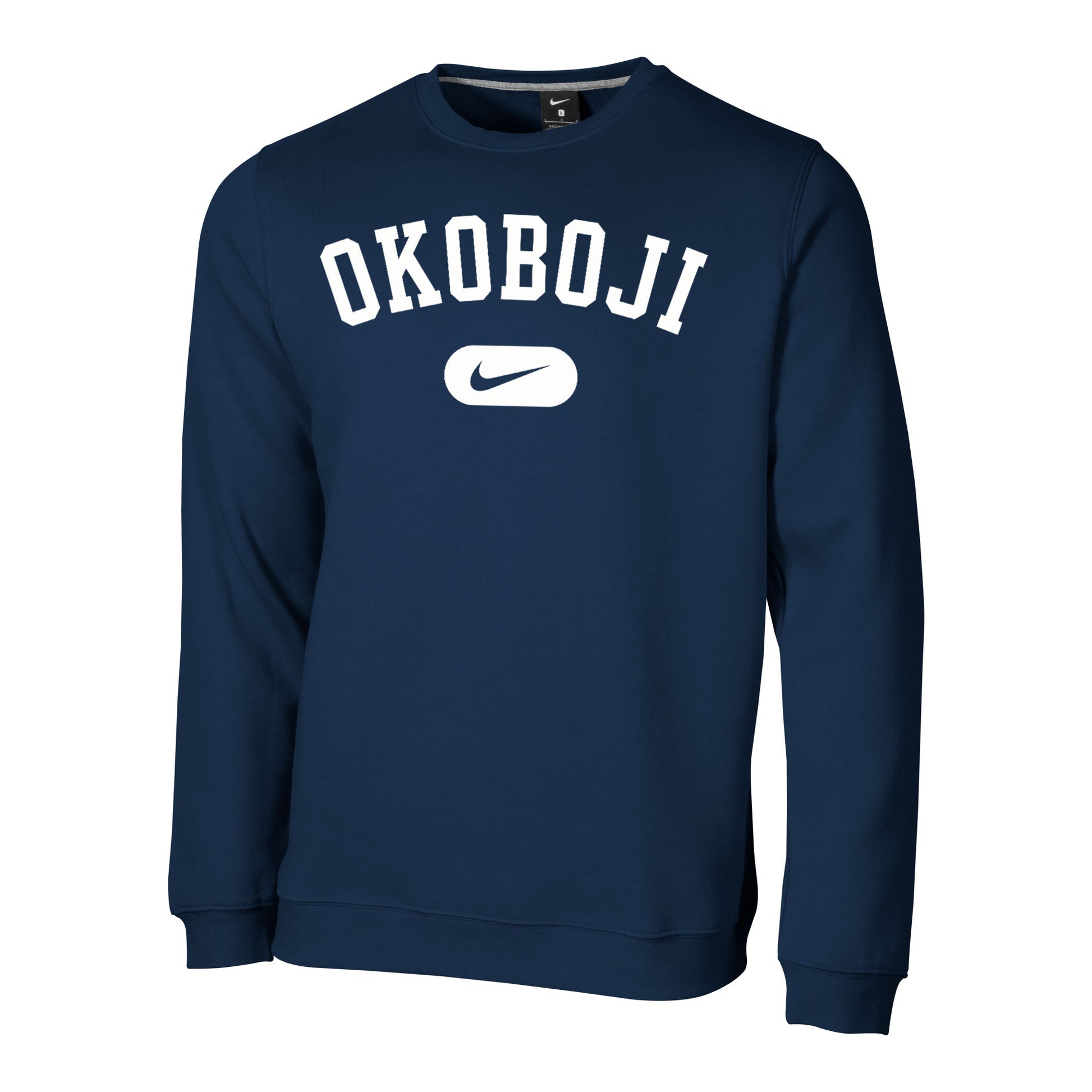 Okoboji Stadium Fleece Crew - Navy