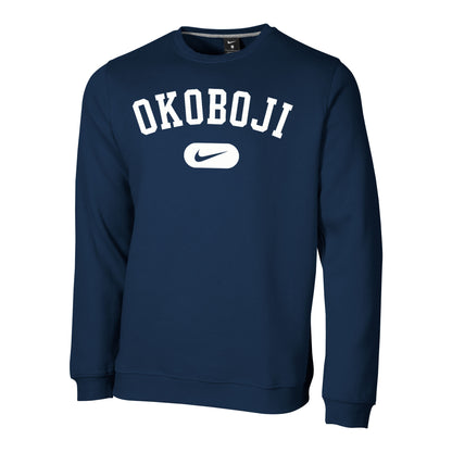 Okoboji Stadium Fleece Crew - Navy