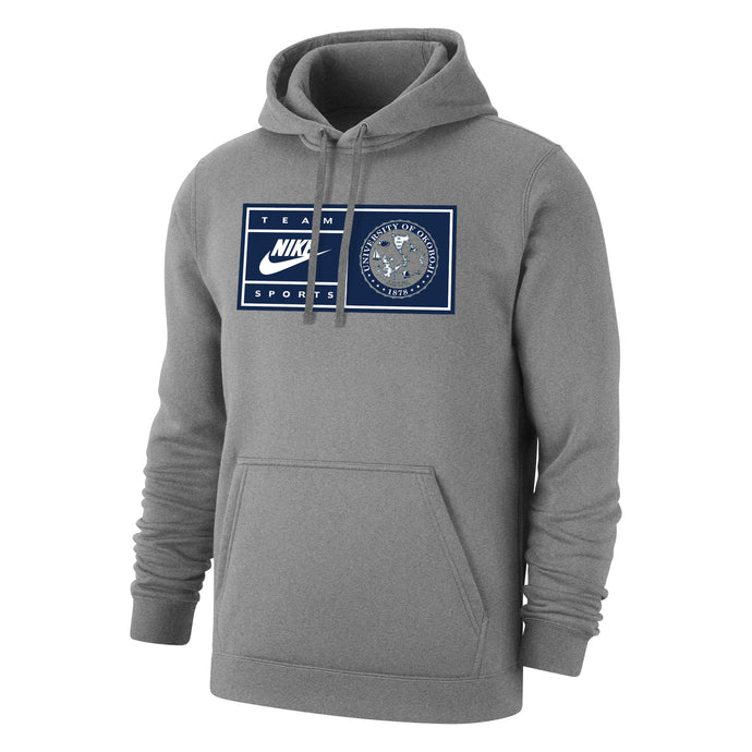 Okoboji Team Sports Nike Hoody - Athletic Grey