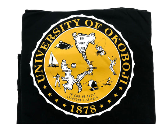 The U of O Black & Yellow Sweatshirt Blanket