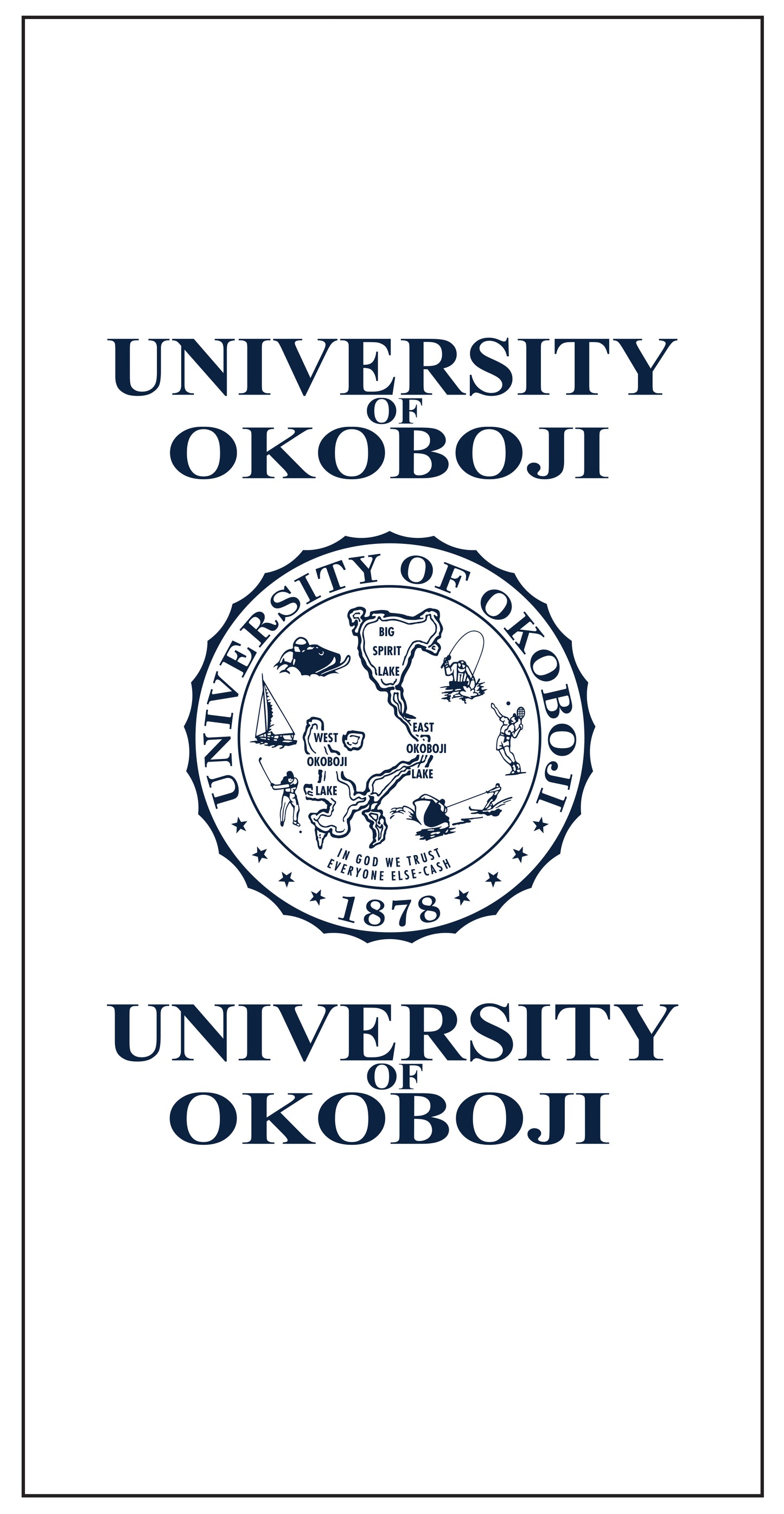 U of O Classic Beach Towel