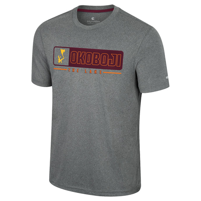 OKOBOJI METALLIC ASH S/S TEE