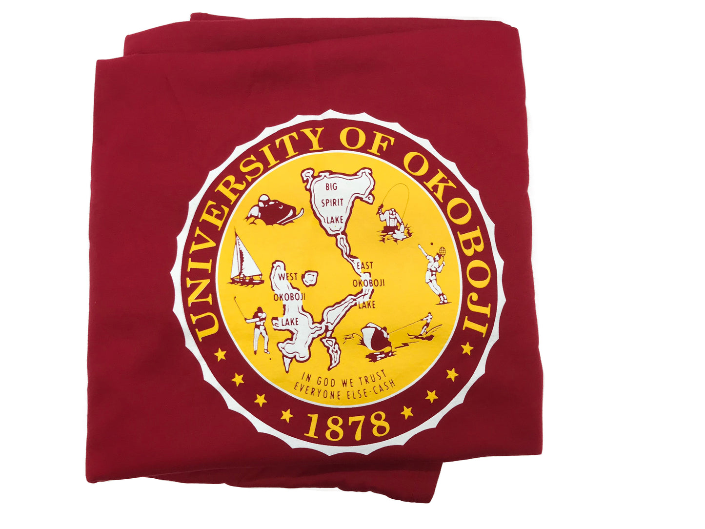 U of O Cardinal & Gold Sweatshirt Blanket