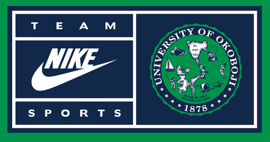 Okoboji Team Sports Nike Hoody - Kelly Green