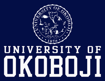 The U of O Navy With White Sweatshirt Blanket