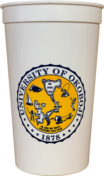 University of Okoboji Cups - Original Style White