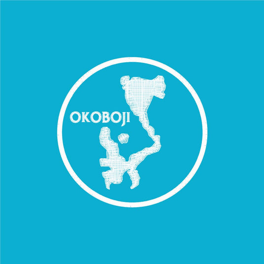 Okoboji - Pigment Cap with Leather Closure - Liquid Blue