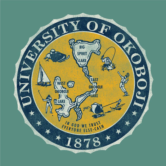 University of Okoboji On Campus Hood - Cypress