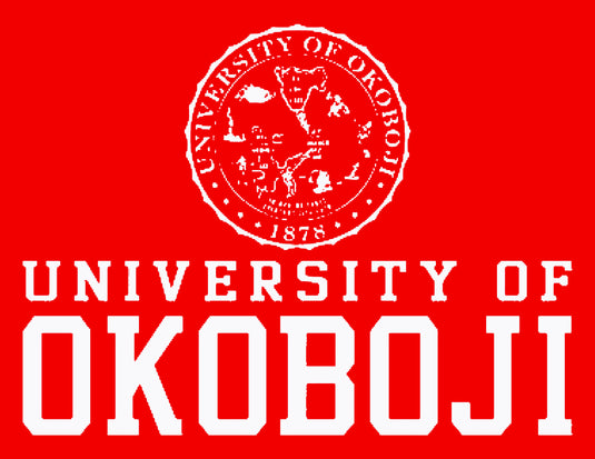 The U of O Red With White Sweatshirt Blanket
