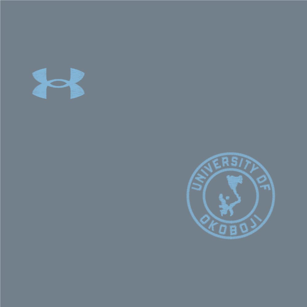 Okoboji Under Armour Mens All Day Crew - Grey