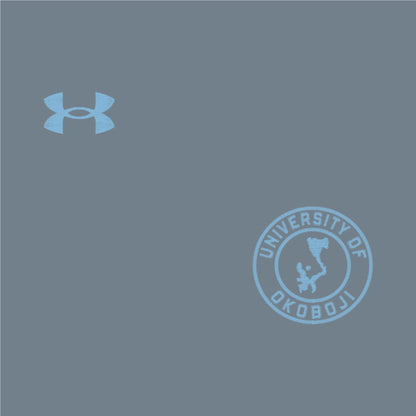 Okoboji Under Armour Mens All Day Crew - Grey