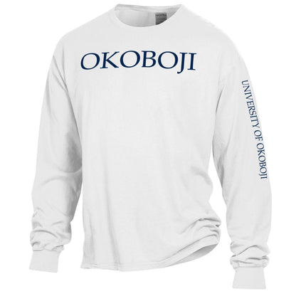Okoboji Campus Tee - White