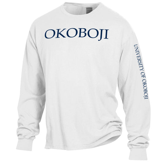 Okoboji Campus Tee - White