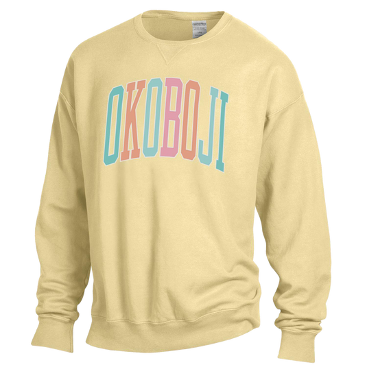 Arched Okoboji Always Summer Crew