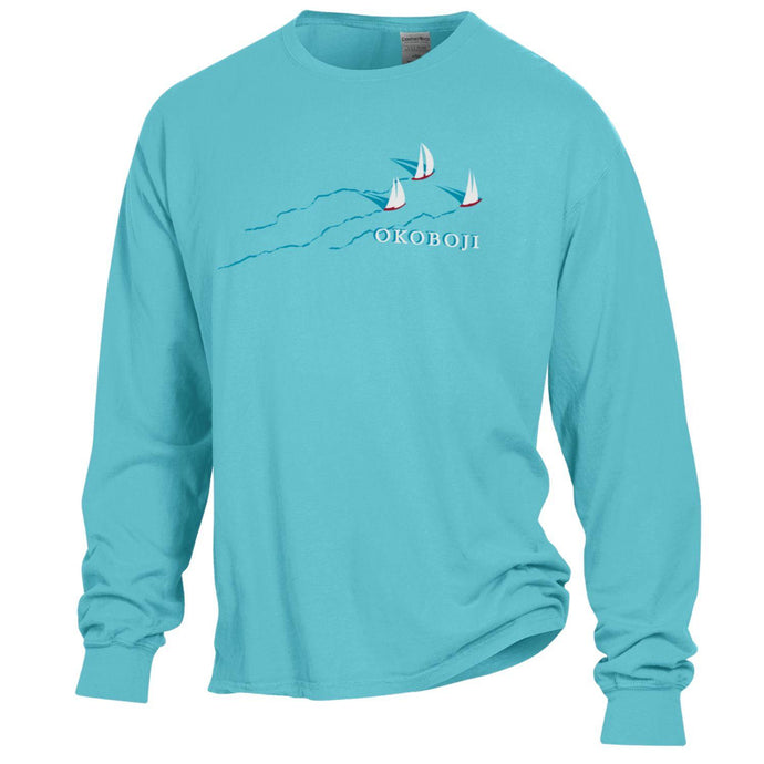 Okoboji Sails Three (Long Sleeve Tee)