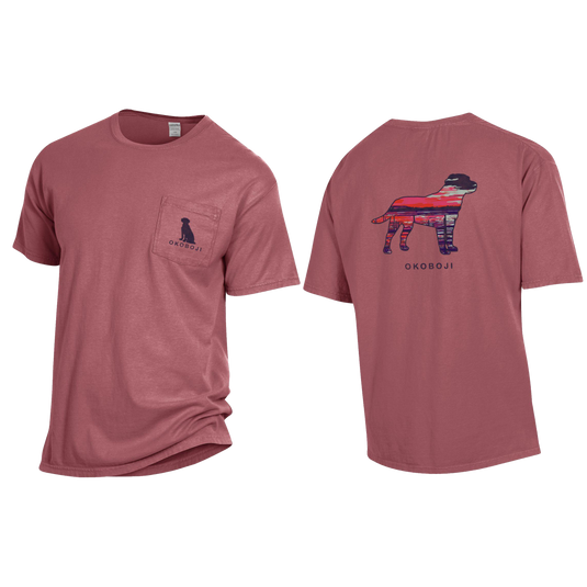 Okoboji Best Friend Pocket Tee