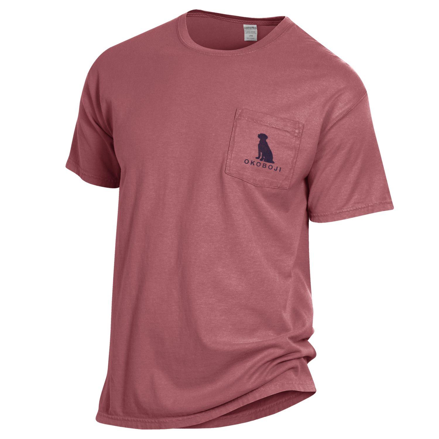 Okoboji Best Friend Pocket Tee