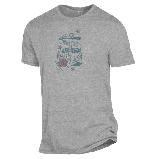 University of Okoboji Smoke Gray Anchor Tee