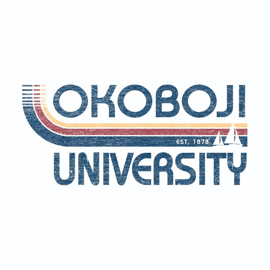 Okoboji Throwback Organic Long Sleeve Tee