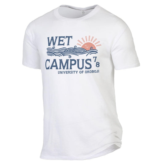 Okoboji Wet Campus Tee