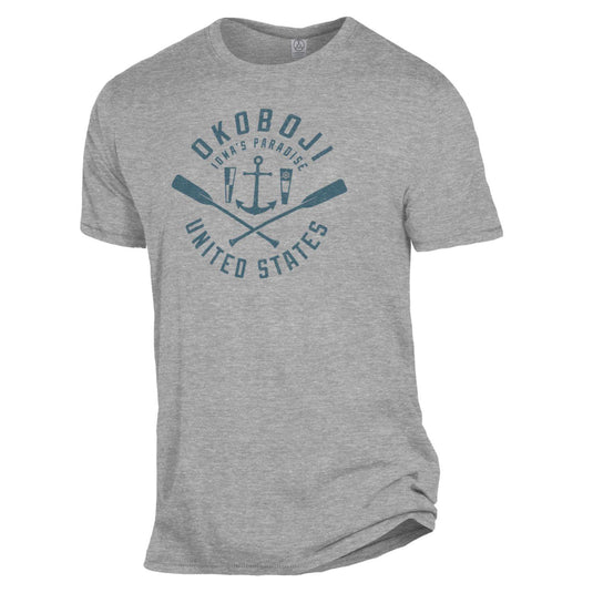 COASTAL OKOBOJI TEE - Smoke Grey