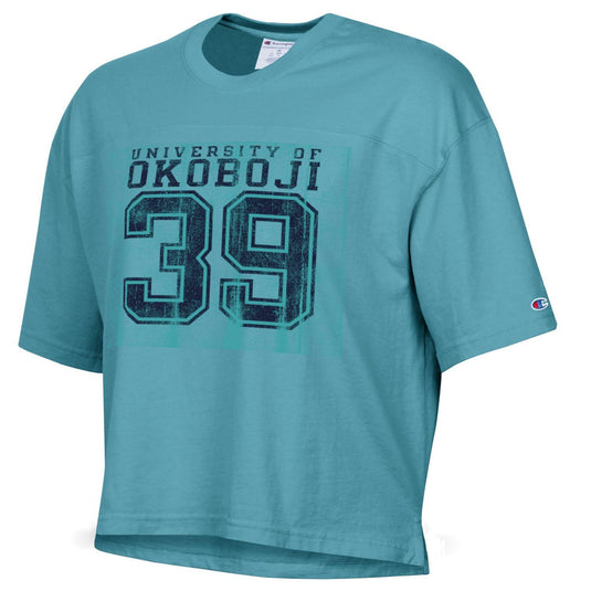 Okoboji Favorite (Womens) Vintage Boxy Crop Tee