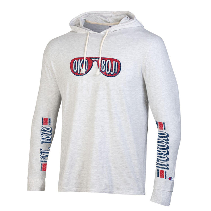 Shades Tee Weight Long-sleeve Tee (With Hood)