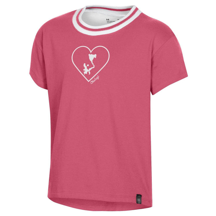 Girls Okoboji Short Sleeve Tee - Pink Lemonade