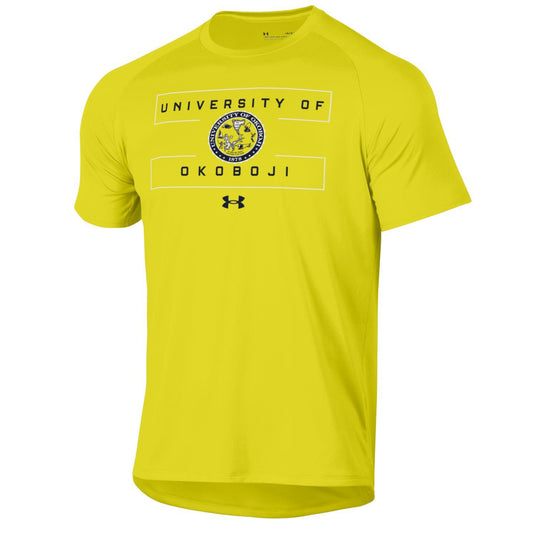 Okoboji Tech Tee 2.0 Short Sleeve - Yellow Ray color