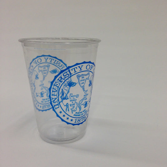Clear U of O Cups